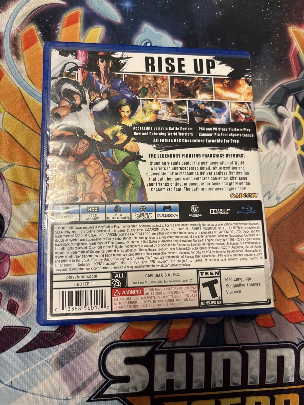 Street Fighter V 5 (Sony PlayStation 4, 2016) (PS4) | Tested Working