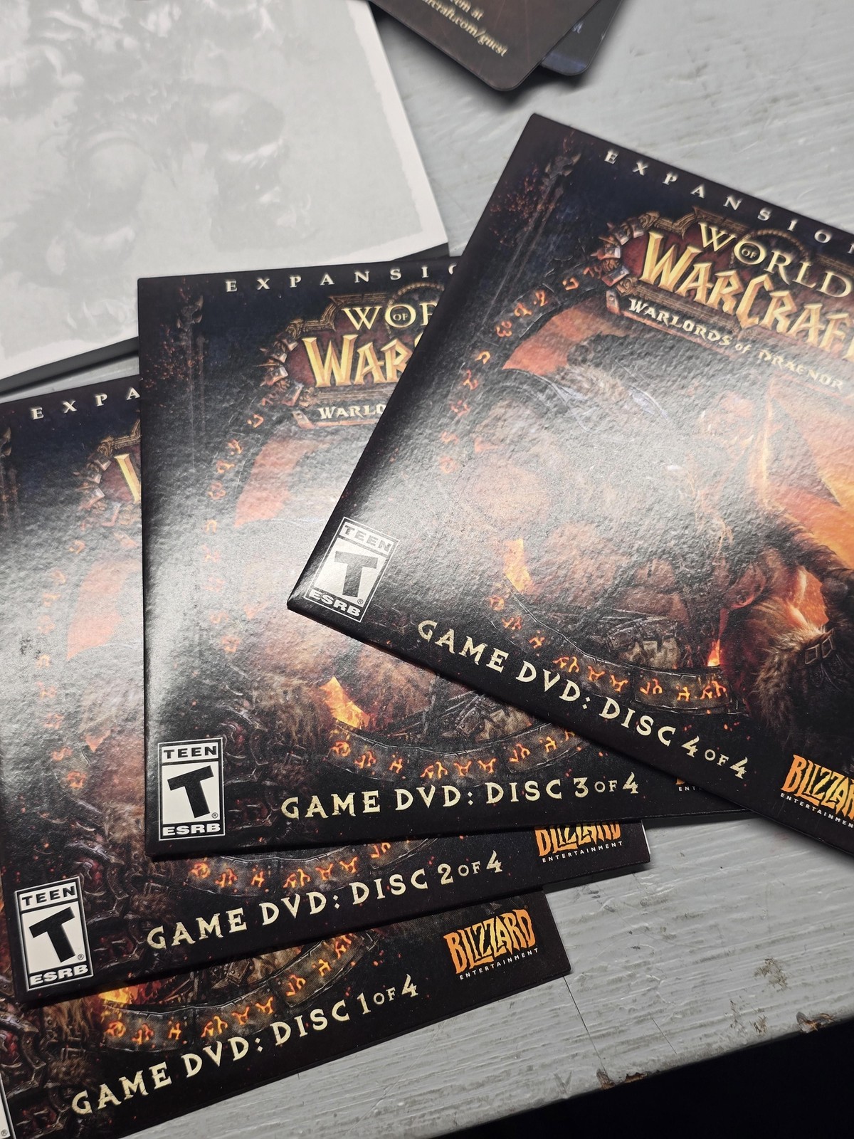 World Of Warcraft Warlords Of Draenor PC Mac Expansion Set Complete Blizzard