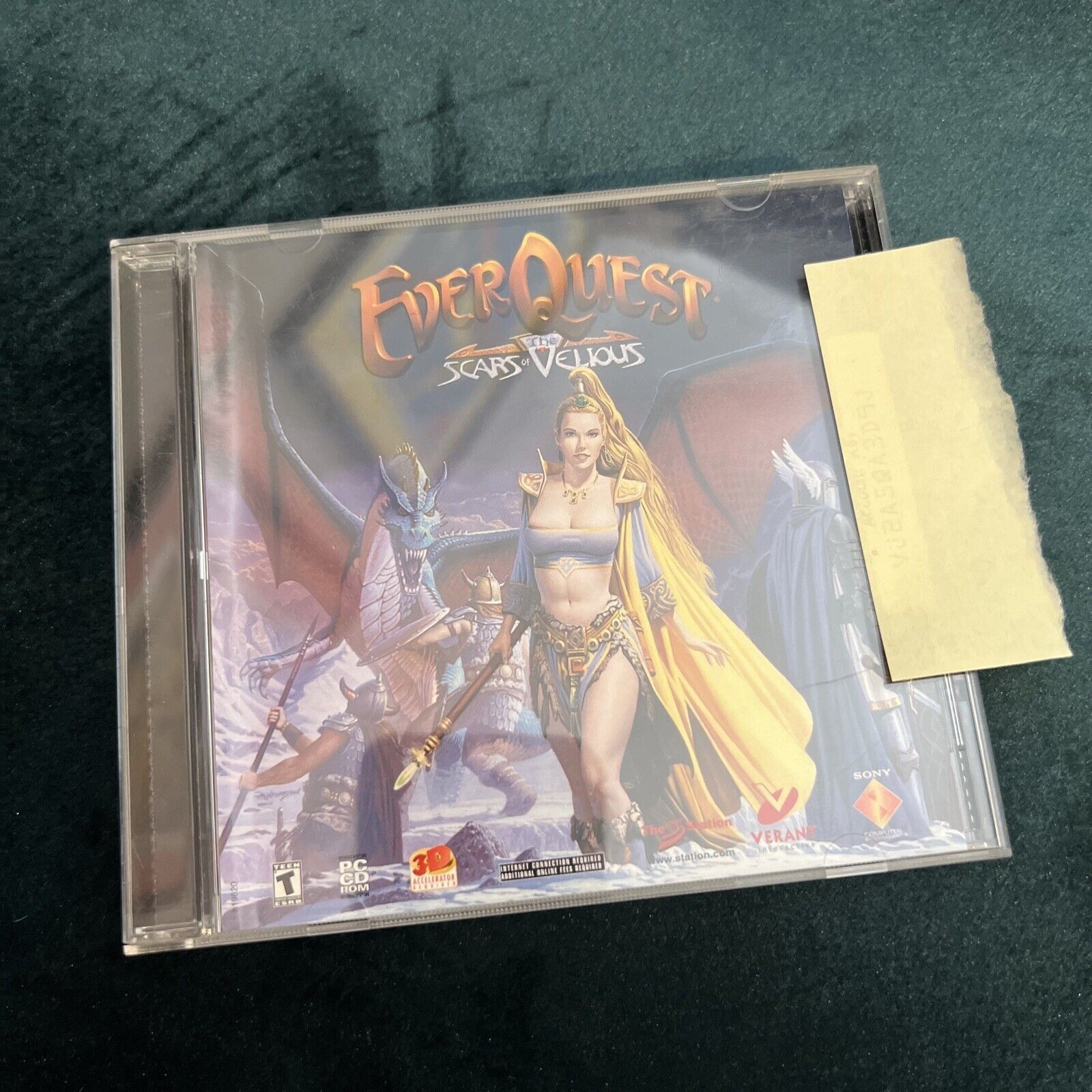 EverQuest Computer Game (PC, 1998, 1999)