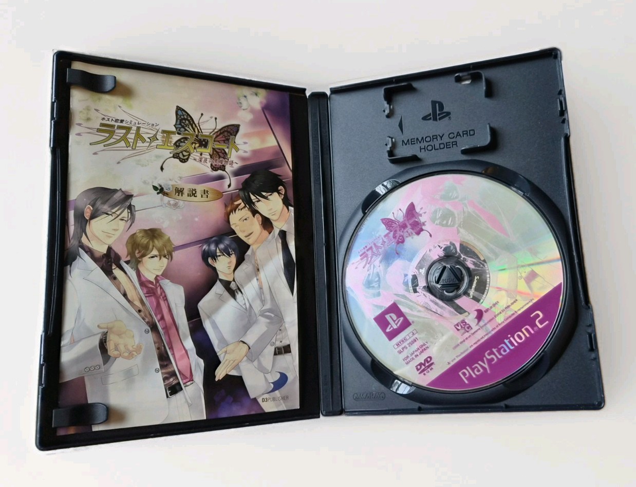 D3PUBLISHER ラスト・エスコート PS2 NTSC-J Simulation w/ Manual CERO 18 2006
