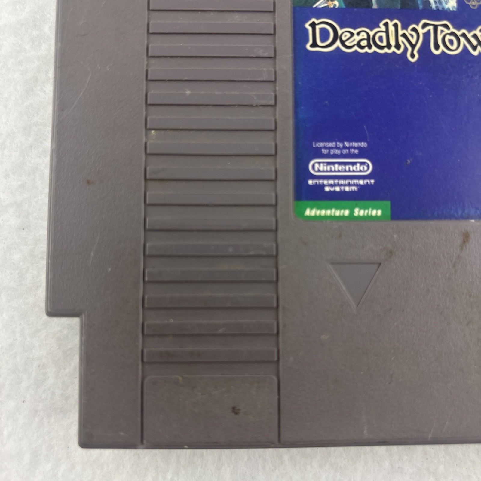 Deadly Towers NES Nintendo – 5 Screw Cartridge – Tested Working – Brøderbund