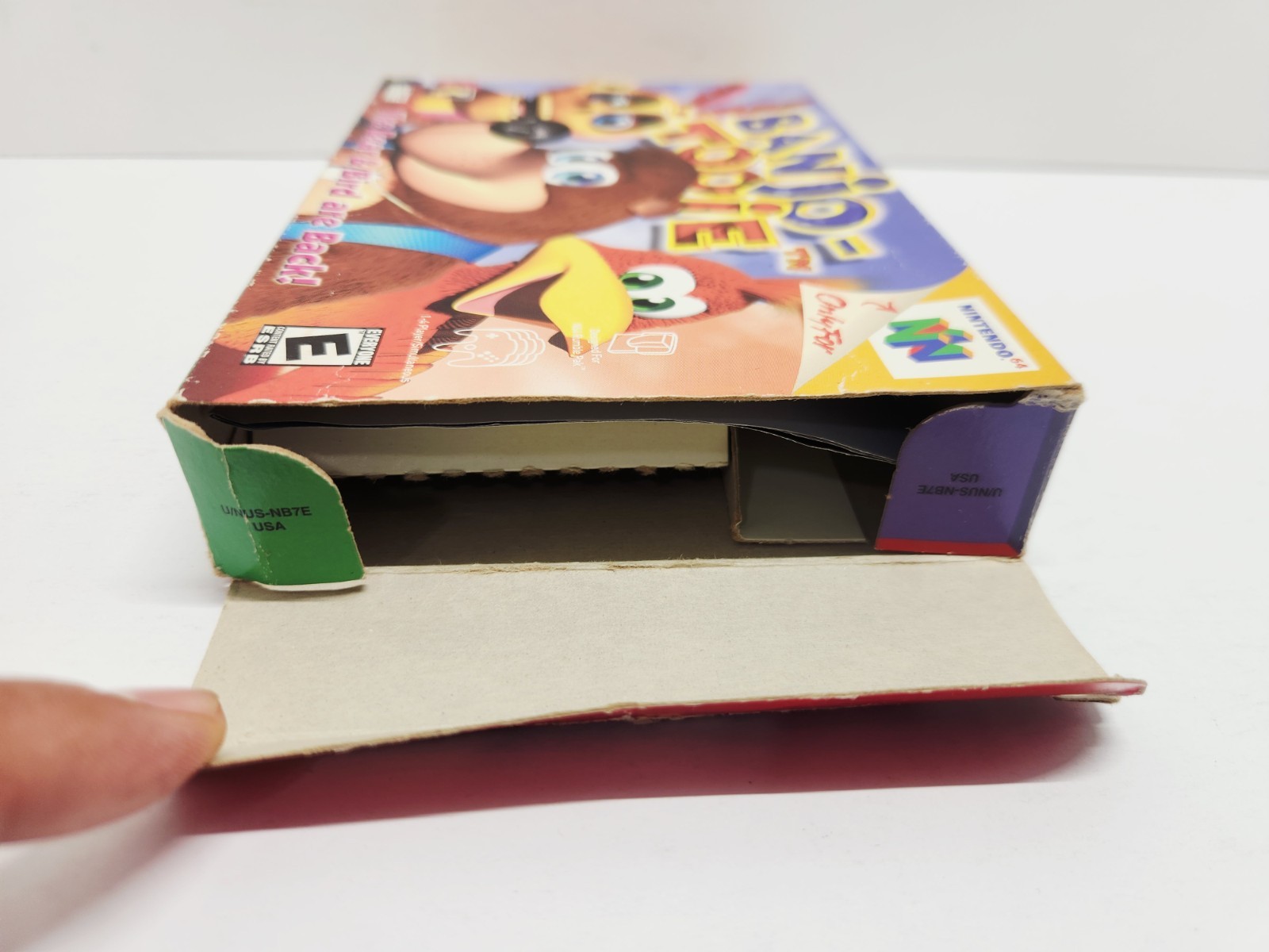 Banjo-Tooie N64 Nintendo 64 Cartridge Box & Insert Only No Manual Authentic Test