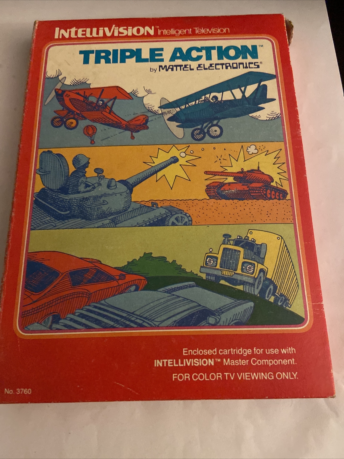 INTELLIVISION TRIPLE ACTION BOXED