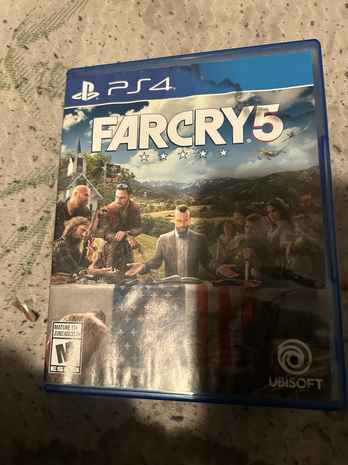 Lot Of 5 Sony PlayStation 4 Games/Discs W/ Cases: FarCry NHL,COD, Etc..