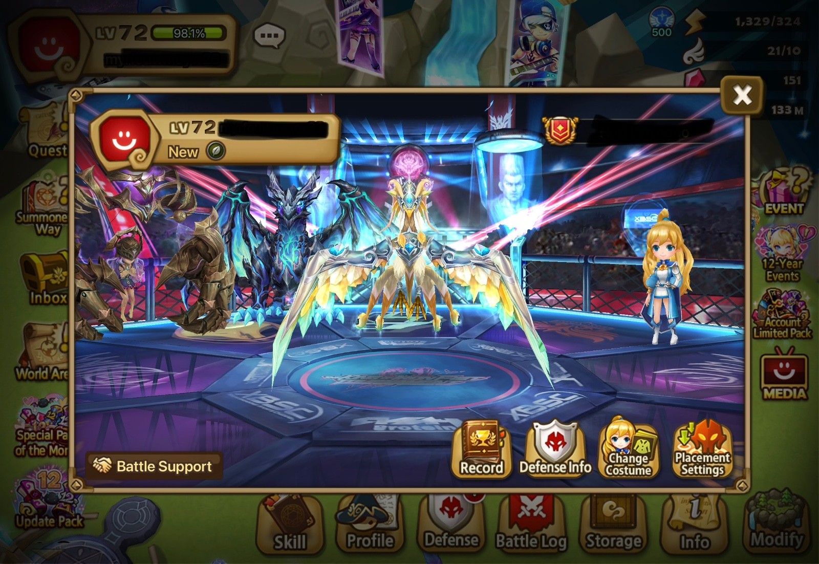 Summoners War EUROPE – STARTER – 2x LD NAT5 – ELUDIA, ELISE + 14 NAT5