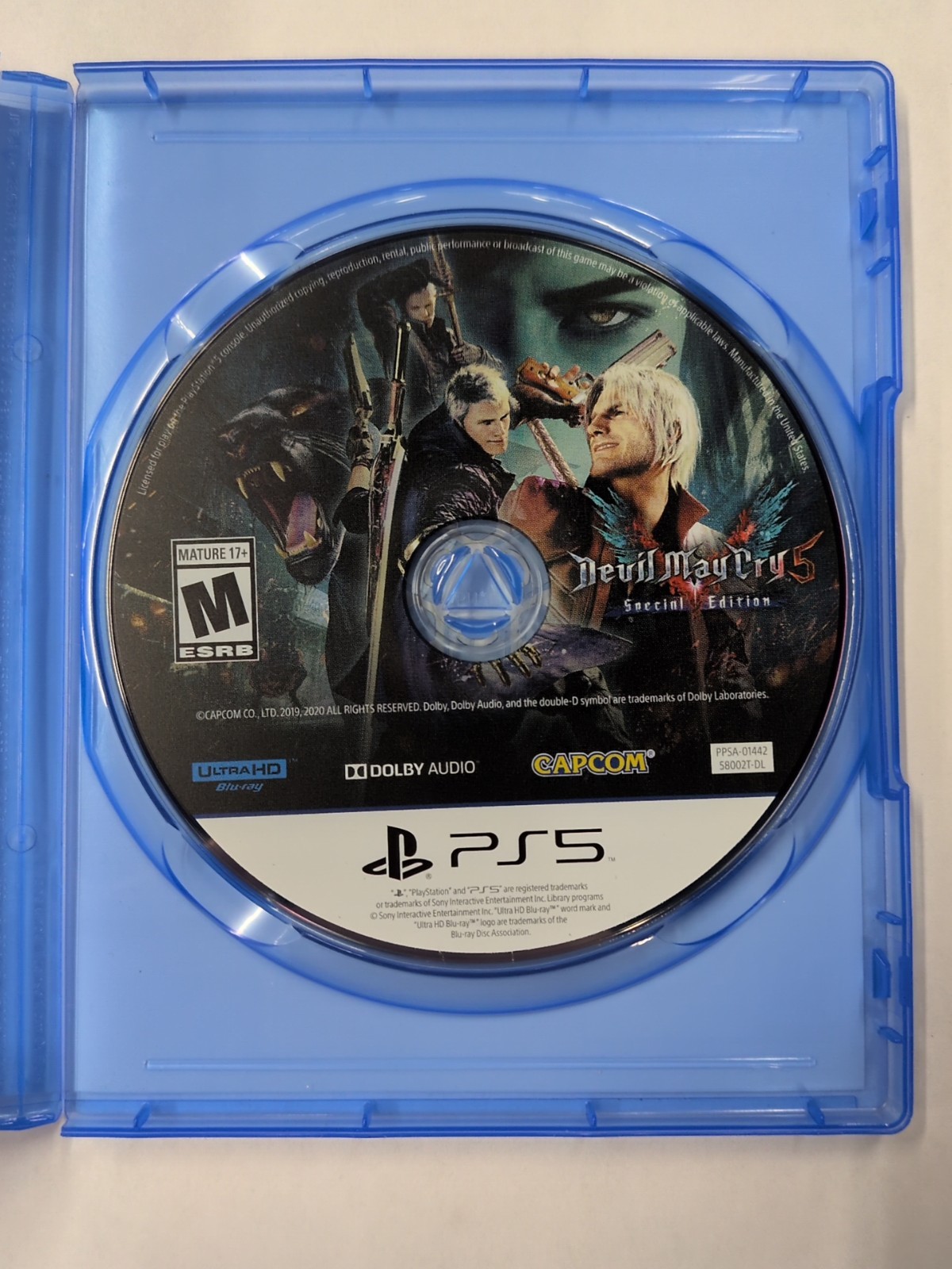 Devil May Cry 5 Special Edition – Sony PlayStation 5 PS5 Game Used NTSC-U