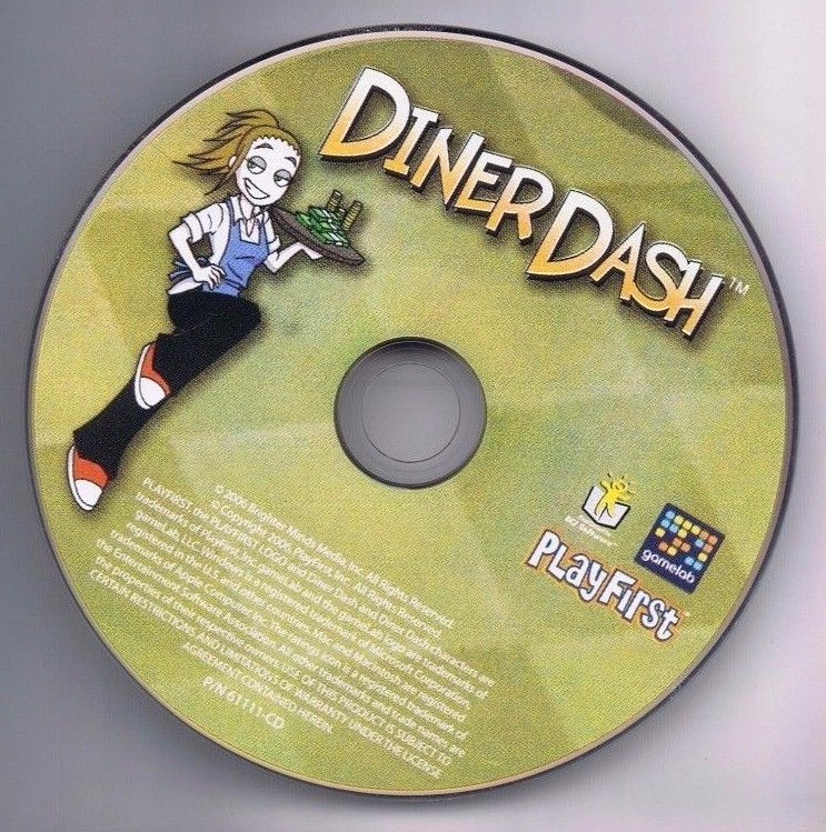 Diner Dash (PC/Mac, 2007, PlayFirst) Free USA Shipping!