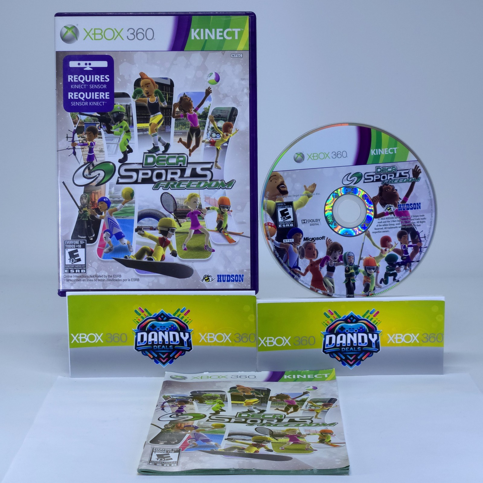 Deca Sports Freedom CIB W/ Manual – Tested – Xbox 360