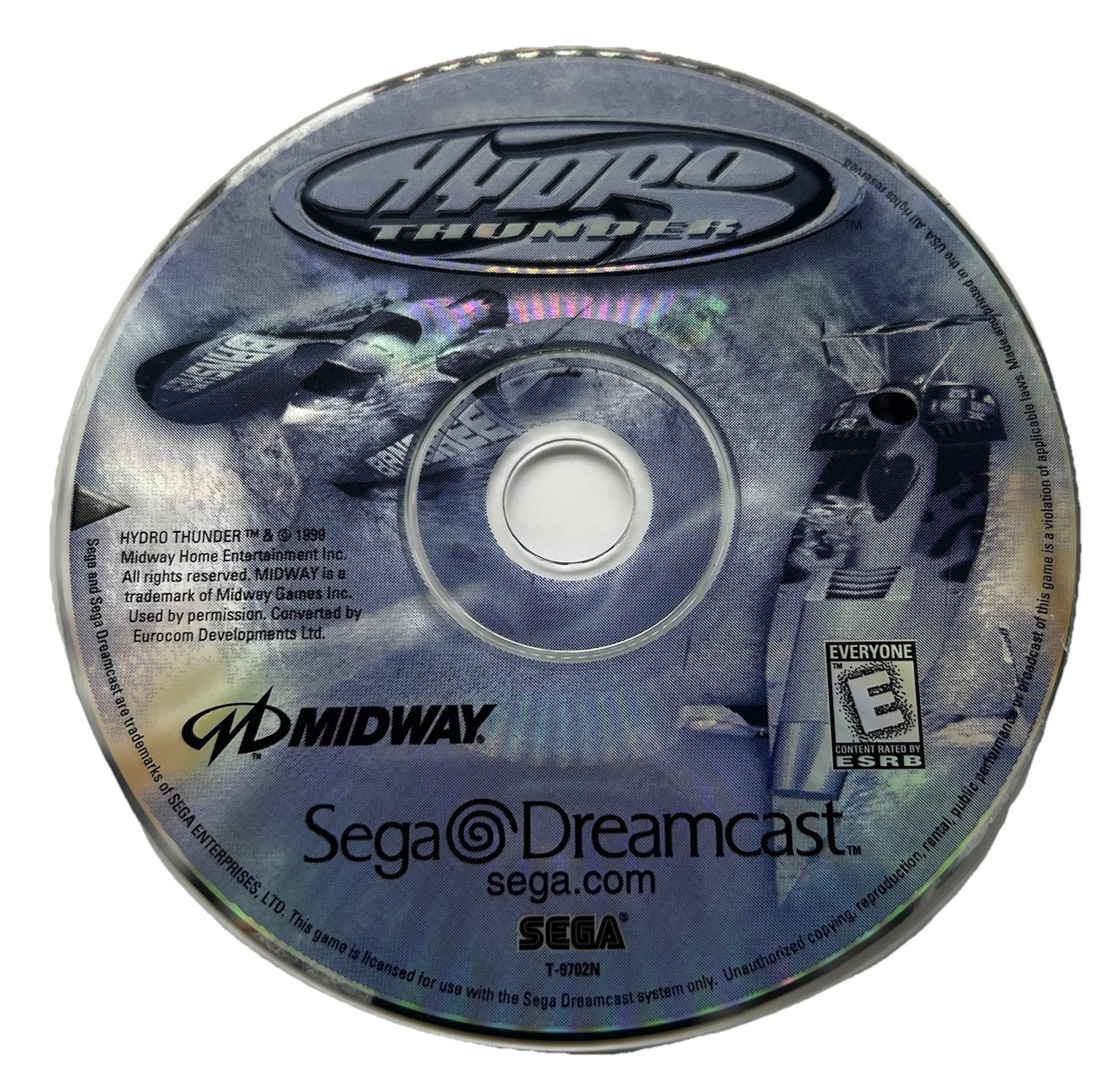 Hydro Thunder – Sega Dreamcast, 1999 | Disc Only | Tested | Resurfaced
