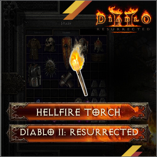 Нellfire Torch – Diablo 2 Resurrected D2r Diablo 2