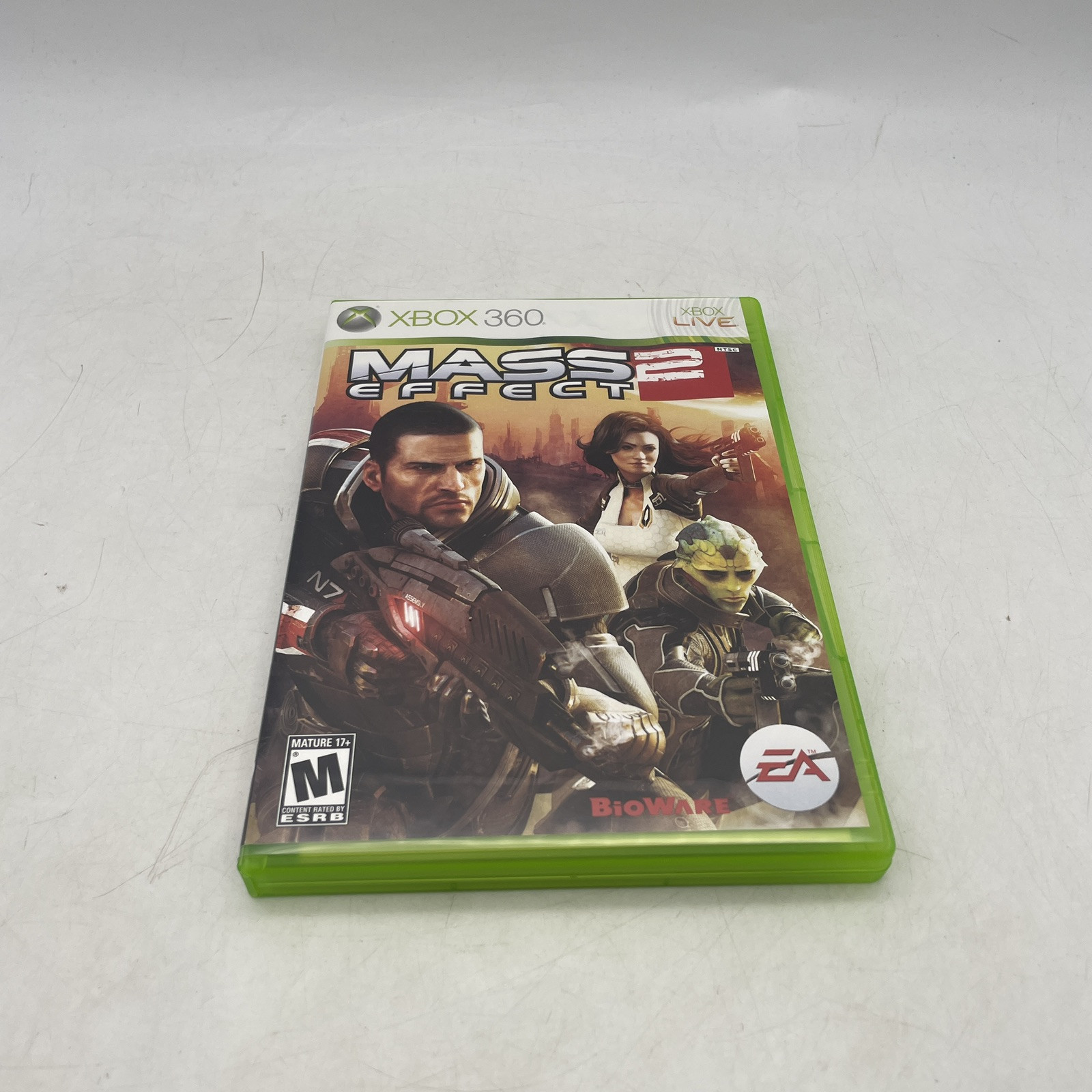 Mass Effect 2 Xbox 360 Complete W/ Manual CIB Tested