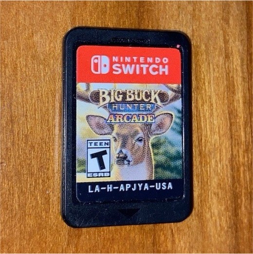Big Buck Hunter Arcade Nintendo Switch Arcade T-Teen NTSC-U/C