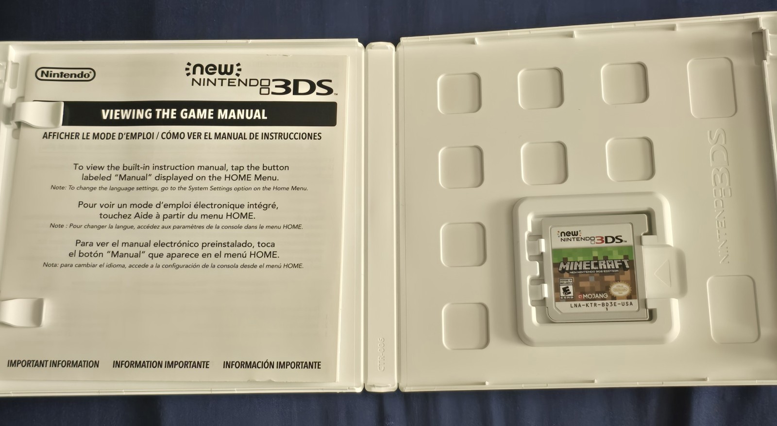 Minecraft New Nintendo 3DS Game Includes 7 Content Packs