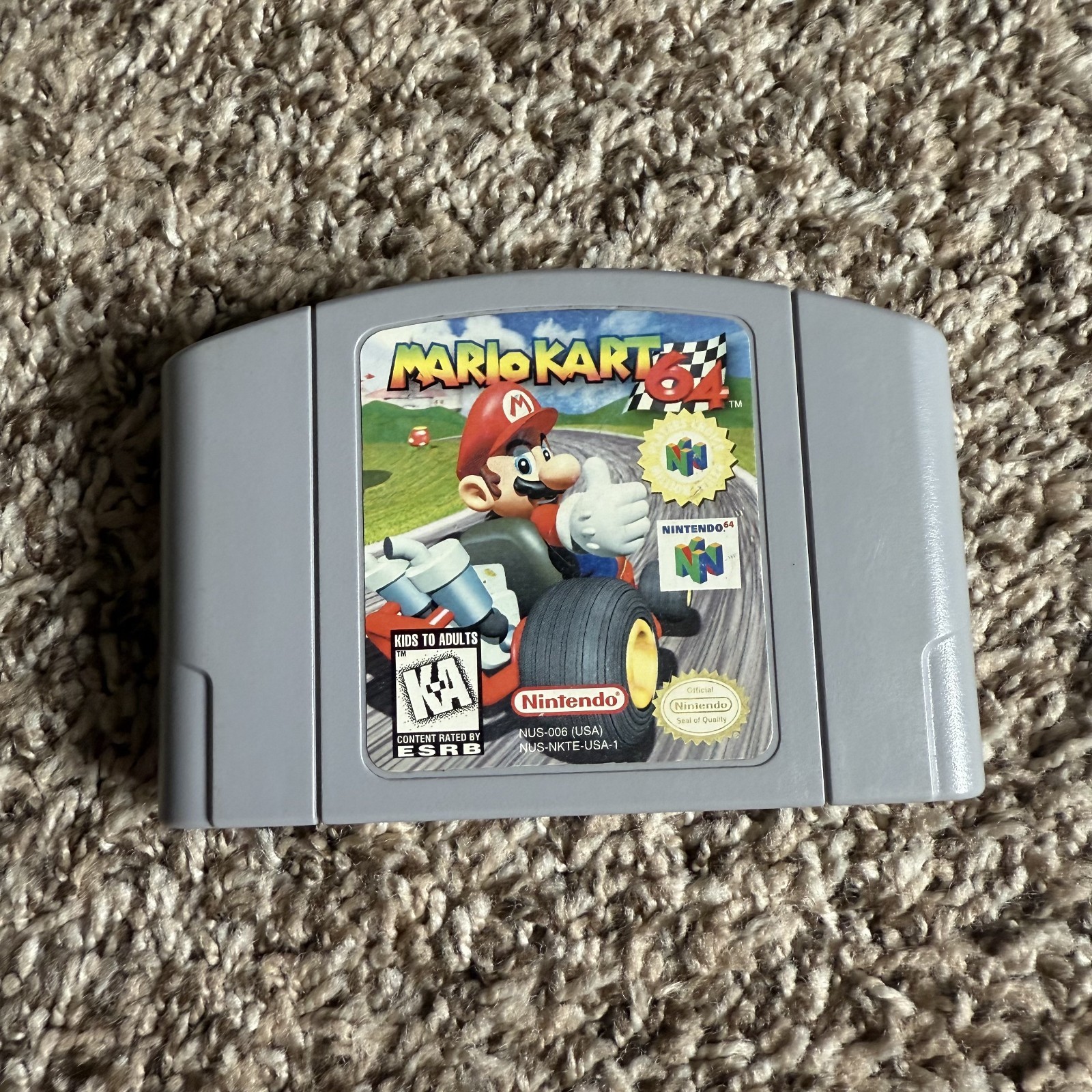 Mario Kart 64 (Nintendo 64, 1997)