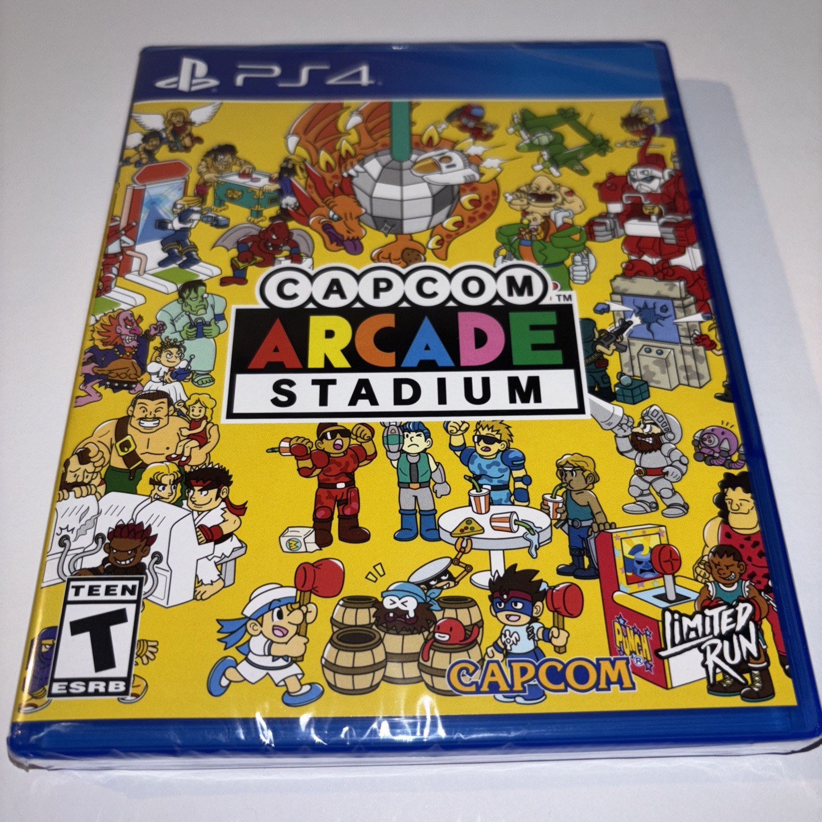CAPCOM ARCADE STADIUM MAIN COLLECTION ART VARIANT LIMITED RUN GAME U.S. ESRB NEW