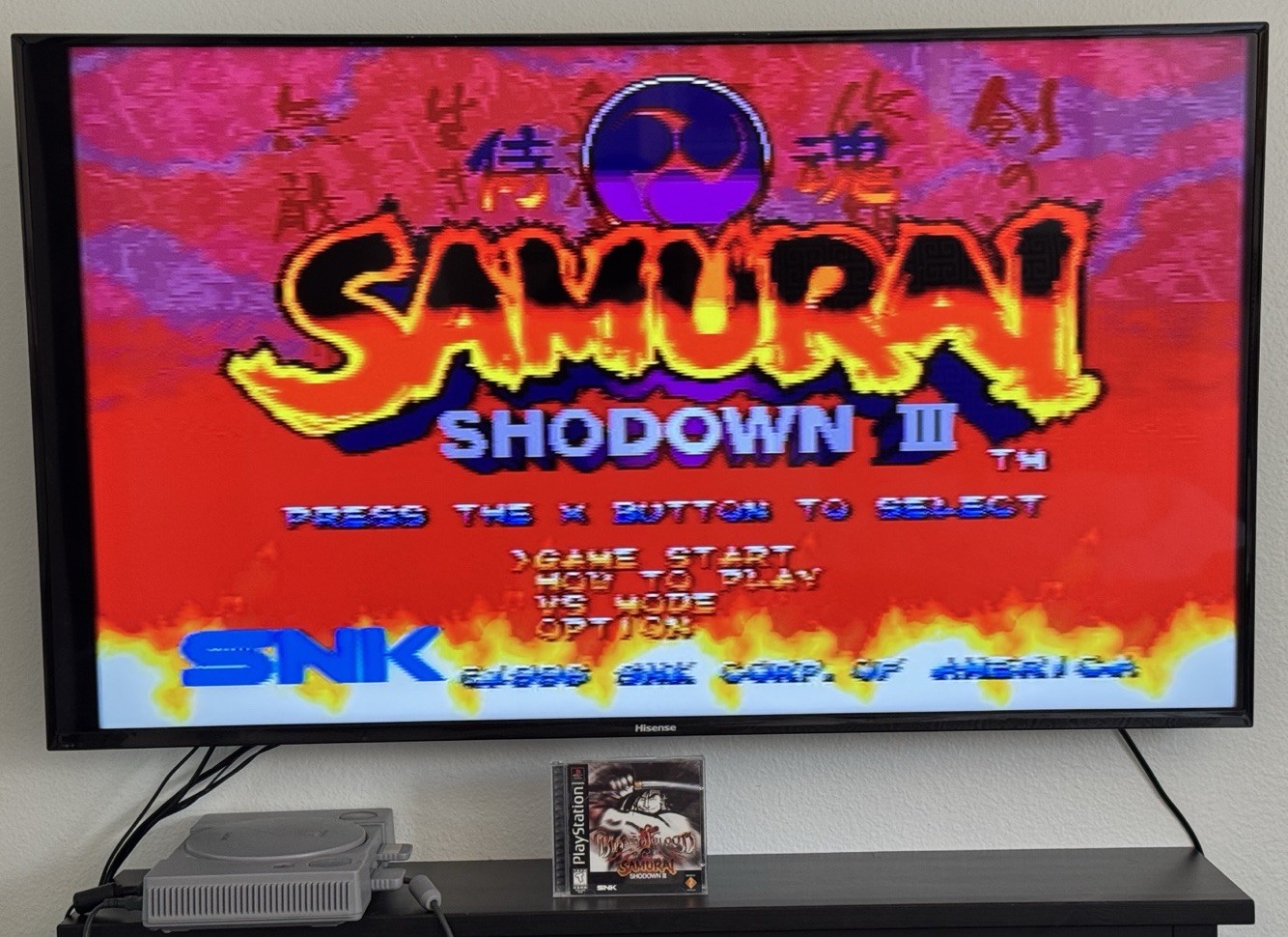Samurai Shodown III: Blades of Blood Sony PlayStation 1 CIB w/Manual VG – Tested