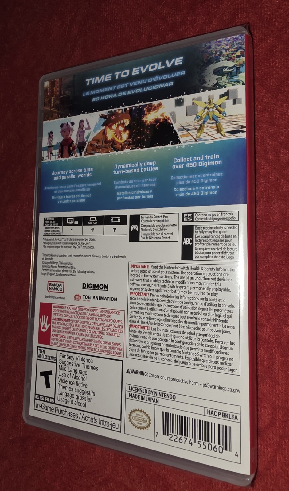 Digimon Story Time Stranger – Nintendo Switch. FACTORY SEALED NEW RELEASE