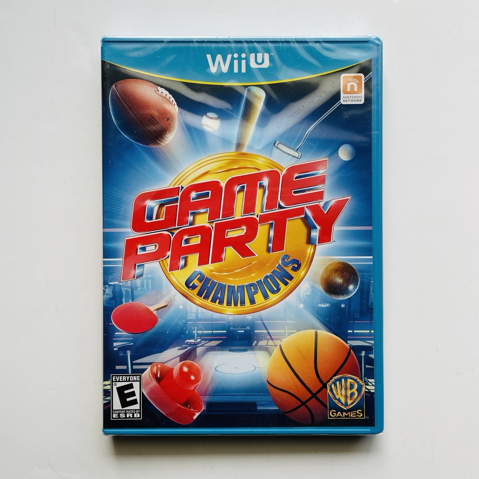 Game Party Champions (2012) Nintendo Wii U NIB Factory Sealed