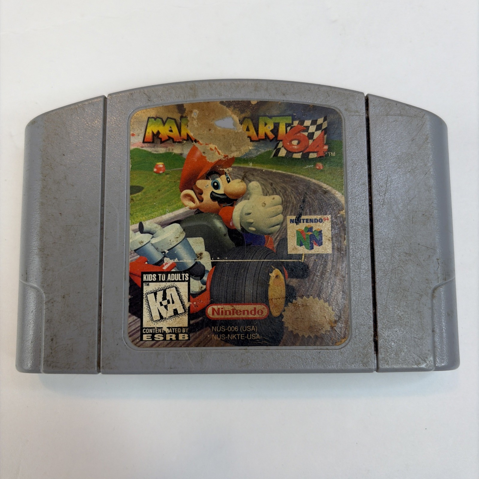 Mario Kart 64 (Nintendo N64, 1997) Authentic – Cartridge Only – Tested & Working