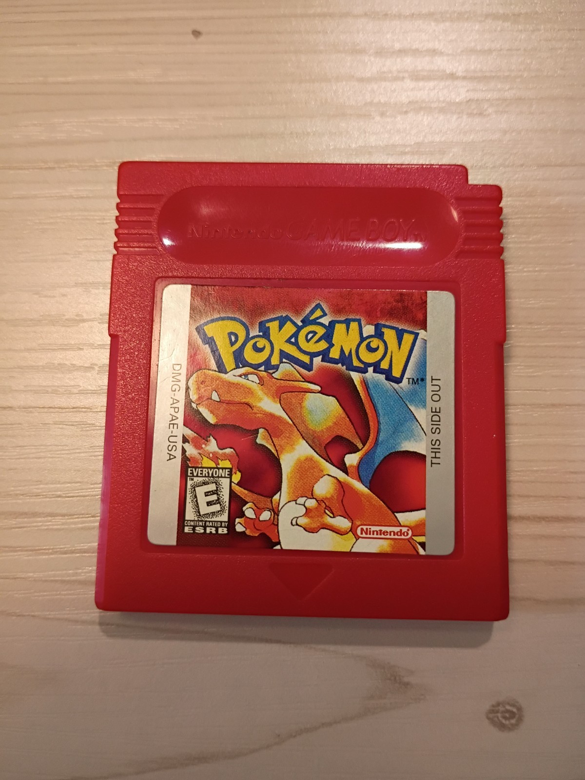 Pokemon Red Nintendo Game Boy Tested Saves Authentic Clean