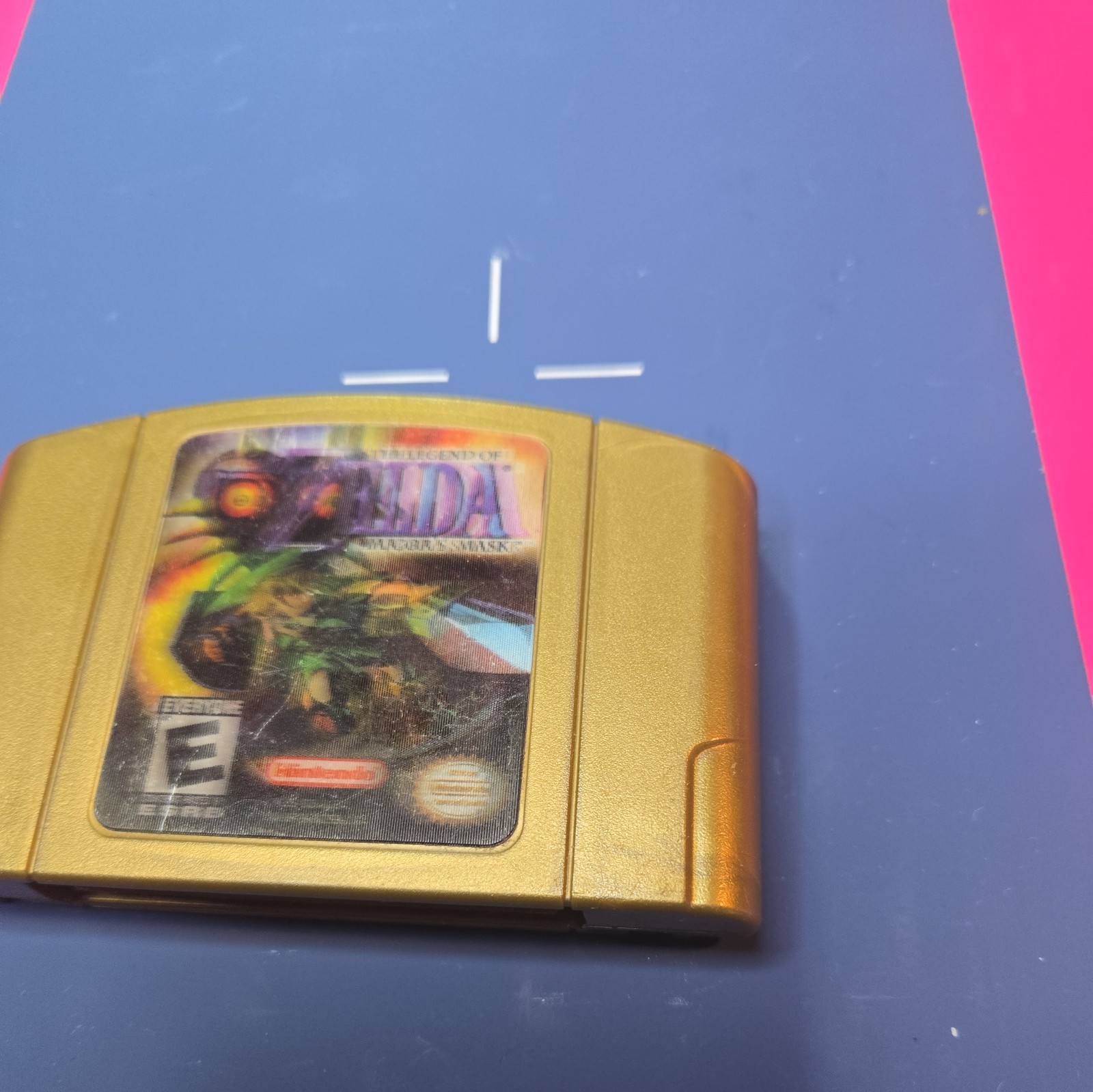 Legend of Zelda: Majora’s Mask (Nintendo 64, 2000) HOLOGRAPHIC LABEL