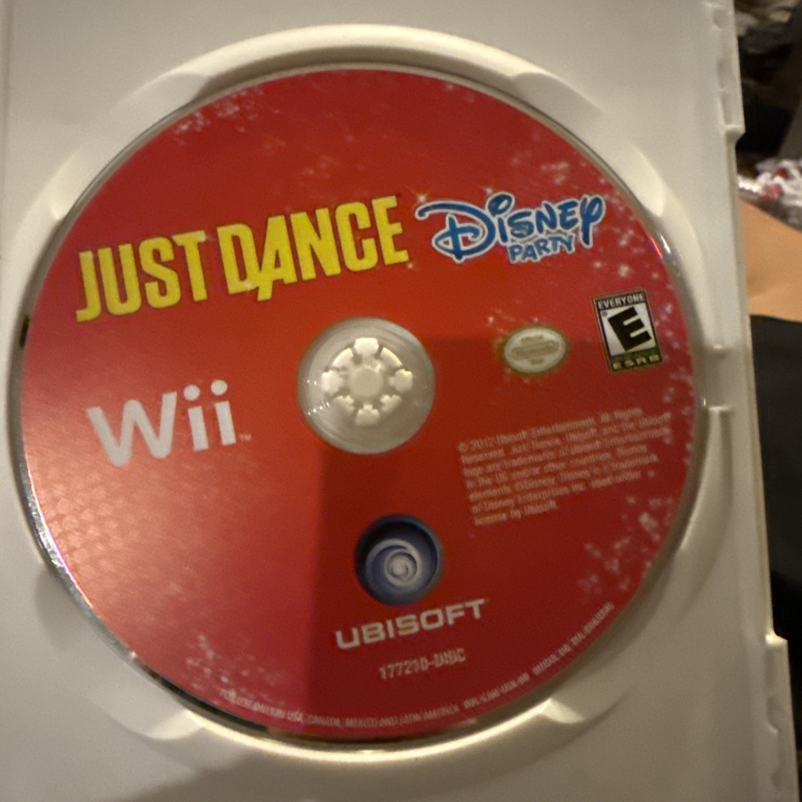 Just Dance: Disney Party (Nintendo Wii, 2012) Disc Only