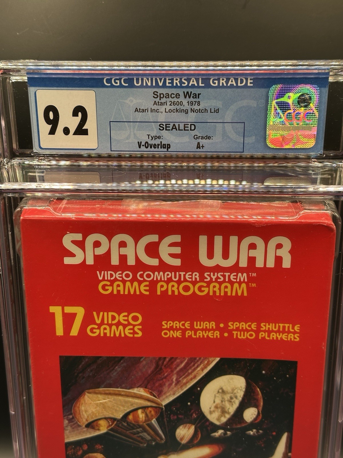 Atari 2600 – Space War 9.2 A+ – Rare High Grade – Sealed – New – CGC