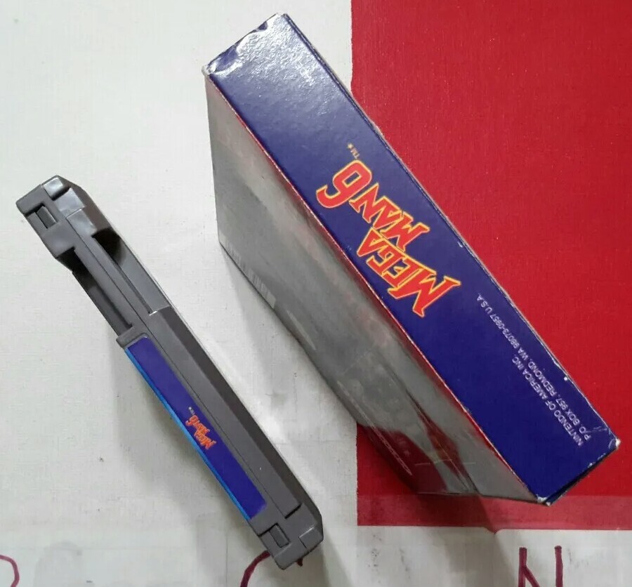 Mega Man 6 Nintendo AUTHENTIC MegaMan 6 NES Actual pict READ/LOOK WELL!