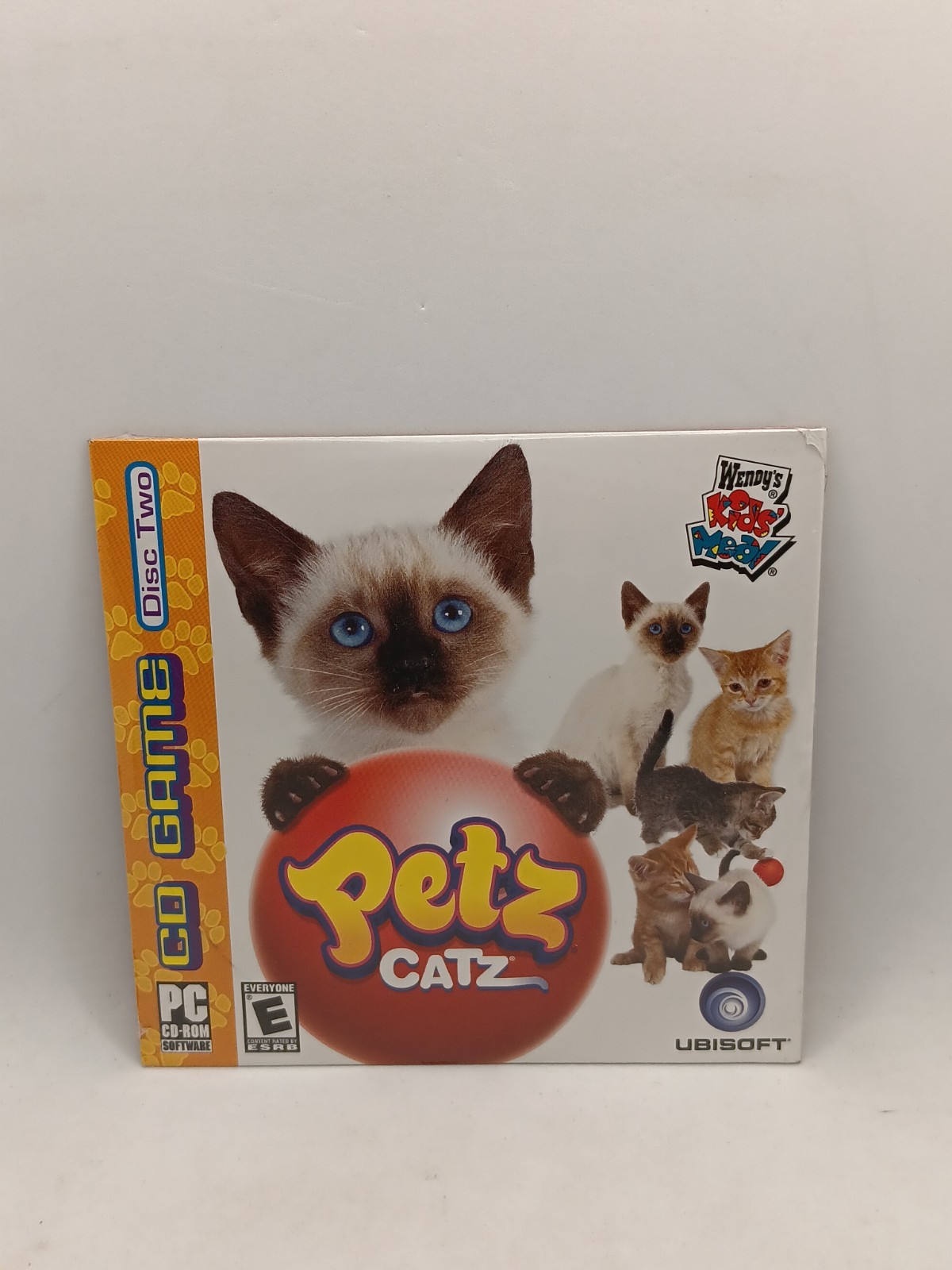 Wendys Petz Catz Disc Two PC CD ROM 2009 Video Game Ubisoft New/Sealed