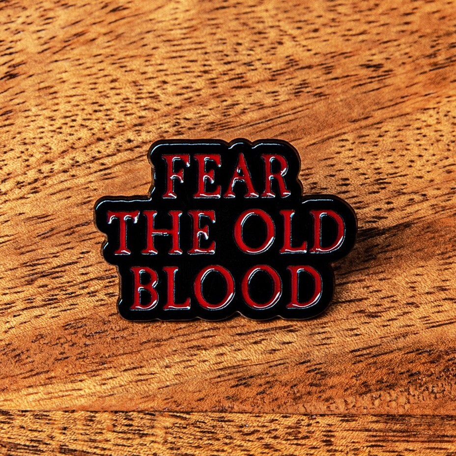 Bloodborne Fear the Old Blood Enamel Pin Badge Figure Official