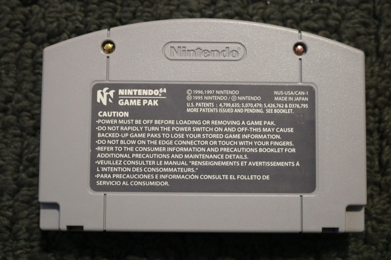 Excitebike 64 Nintendo 64 2000 Cartridge and Box No Manual