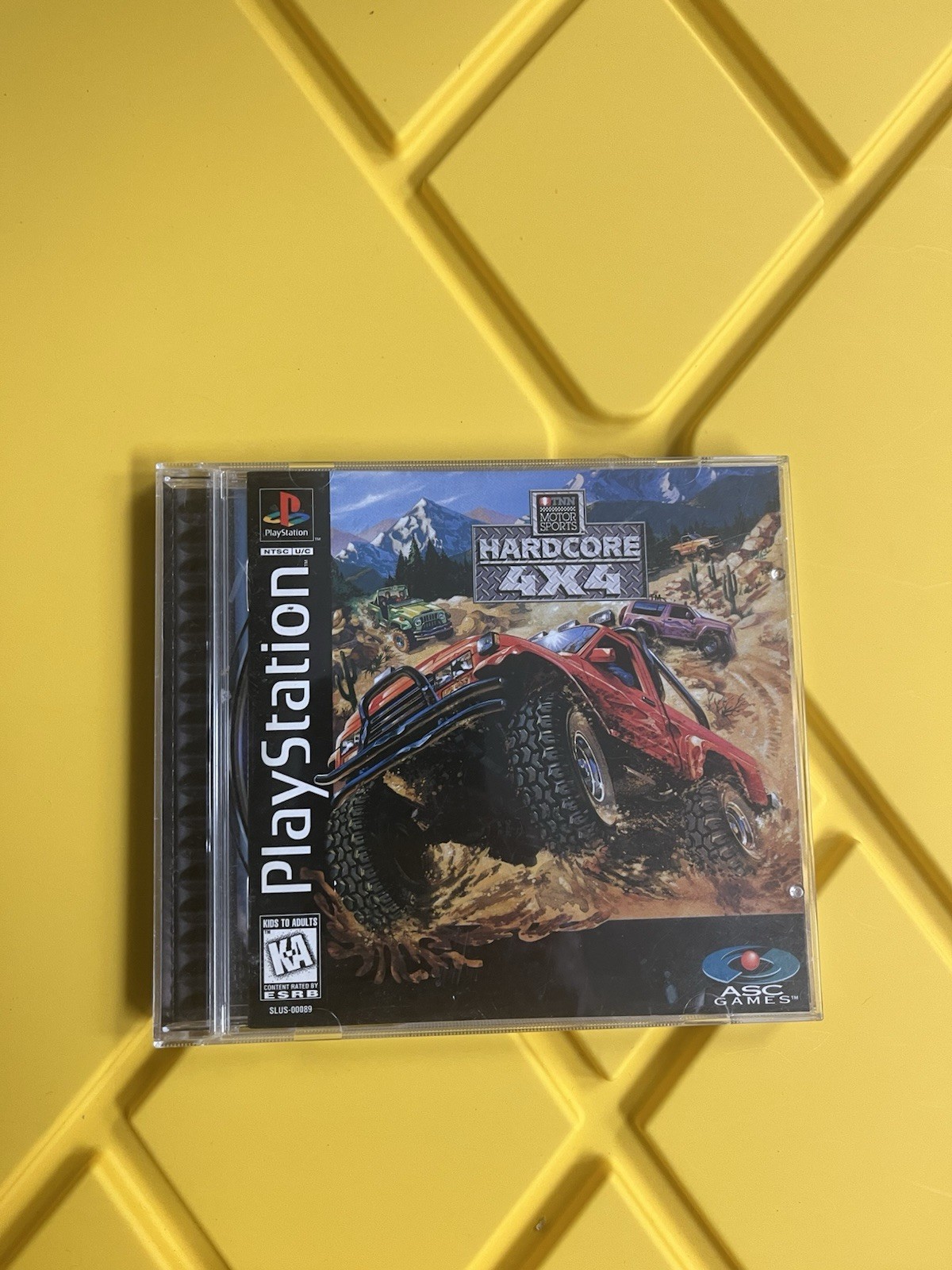 Hardcore 4×4 PlayStation Ps1 Complete With Manual Tested Black Label