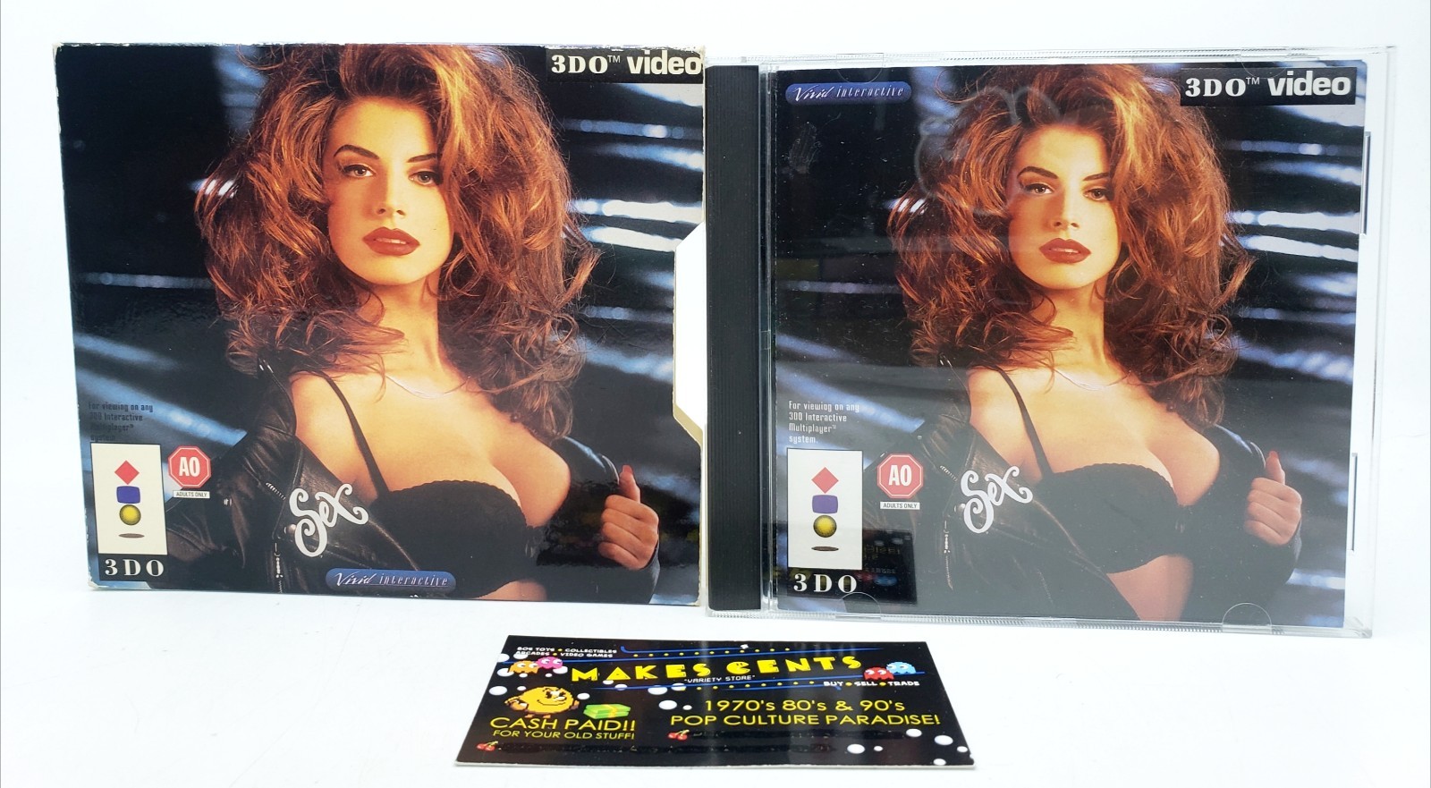Sex – RARE Panasonic 3DO Video Game 1994 Vivid Interactive Adult – CLEAN!
