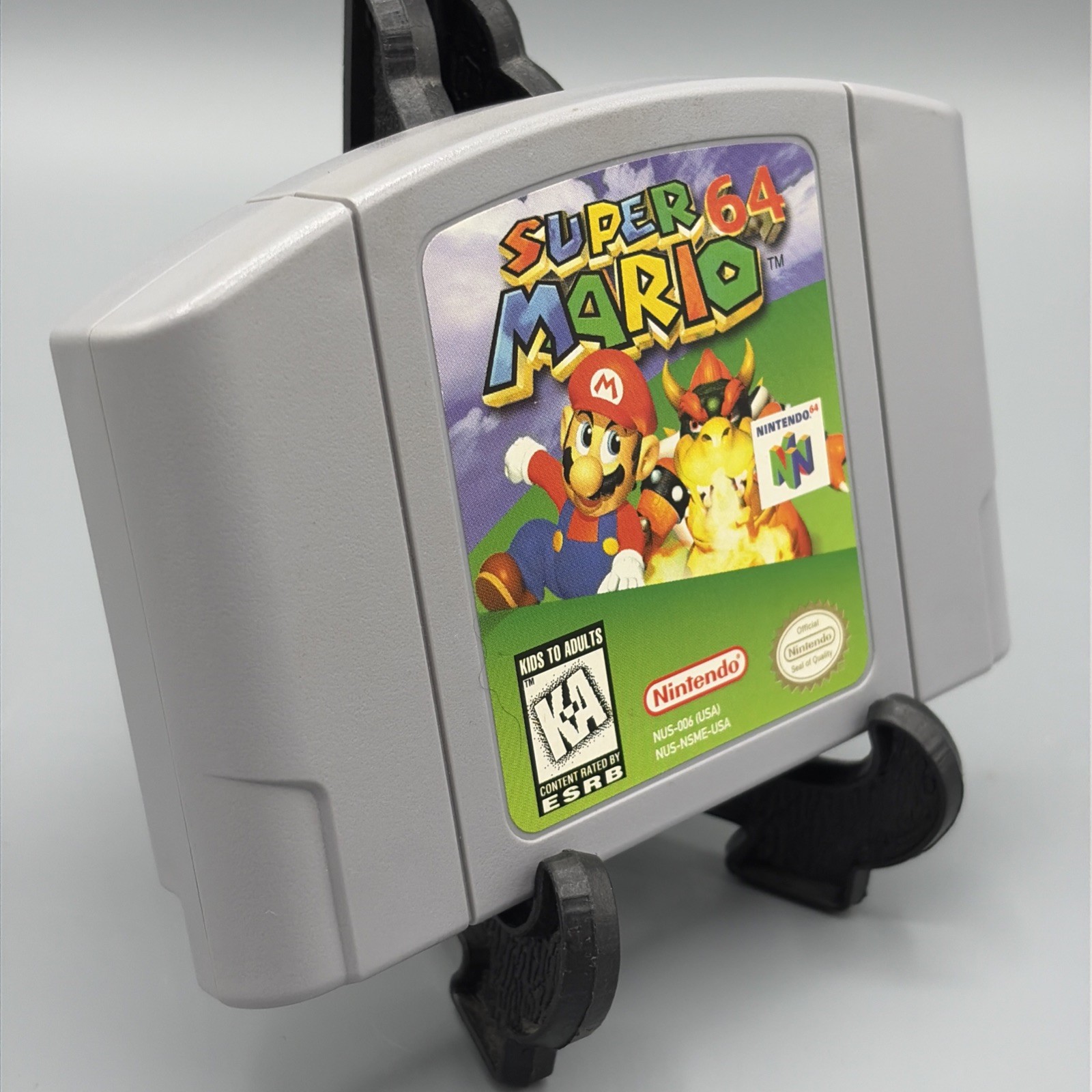 Super Mario 64 Nintendo N64 1997 Authentic💯 Tested✅ Rare 1st Print “00” Mint💎