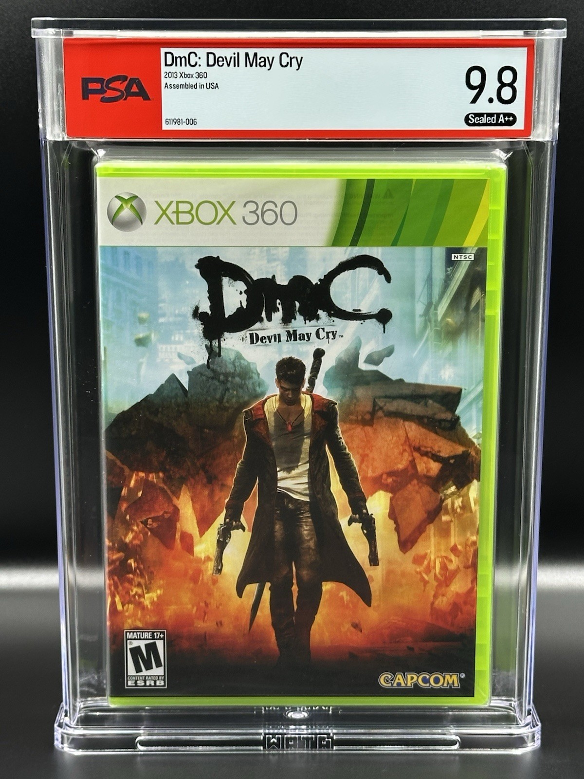 DMC: Devil May Cry • PSA 9.8 A++ • Xbox 360