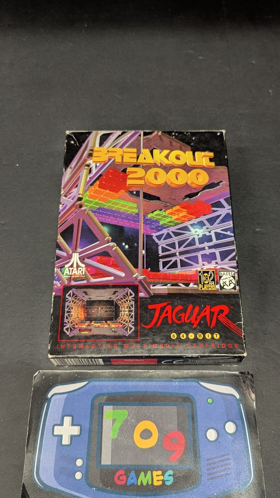 Breakout 2000 Atari Jaguar Complete With Original Box Manual CIB