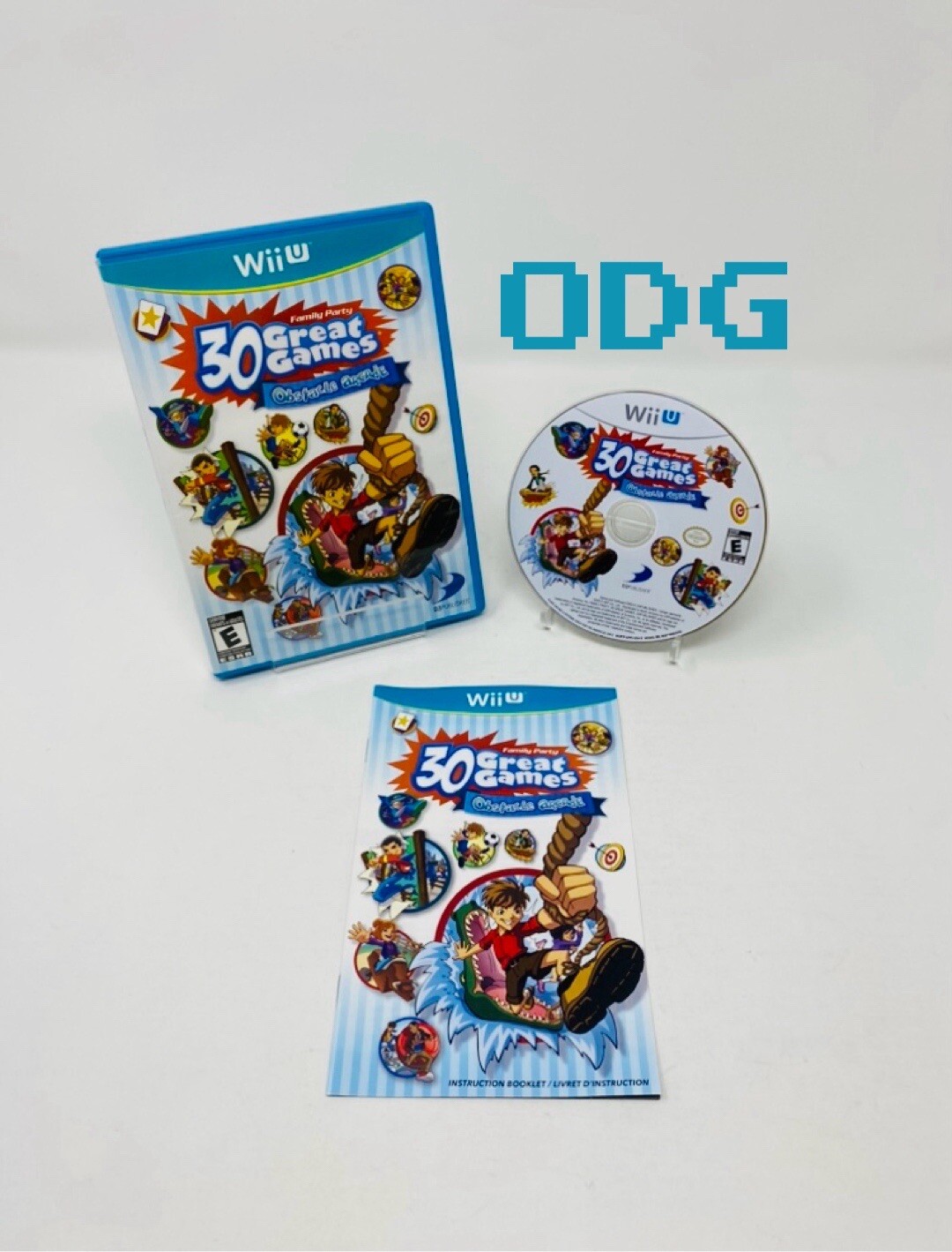 Family Party: 30 Great Games Obstacle Arcade (Nintendo Wii U, 2012)