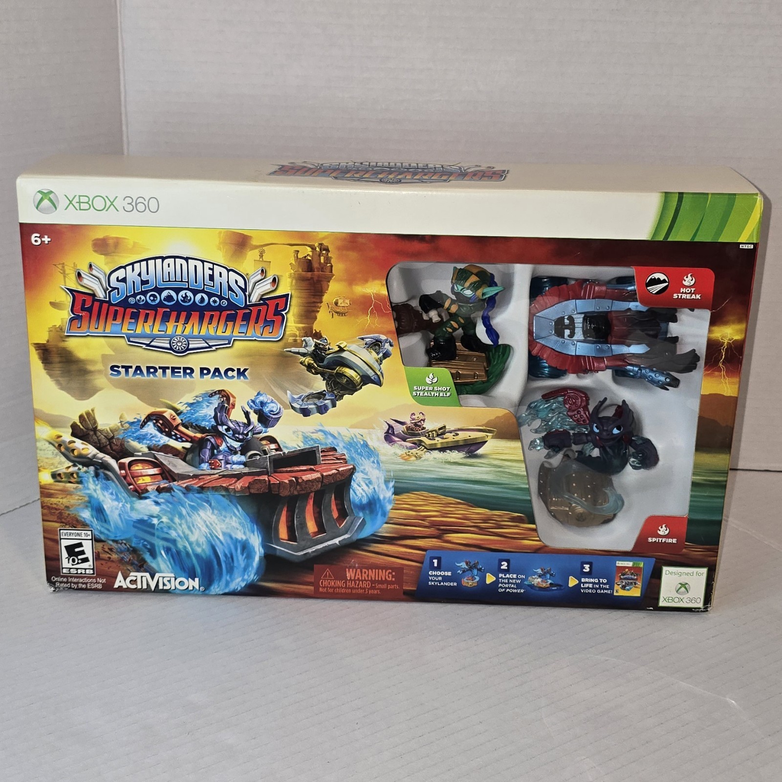 Skylanders Superchargers: Starter Pack – Microsoft Xbox 360 *NEW/SEALED*