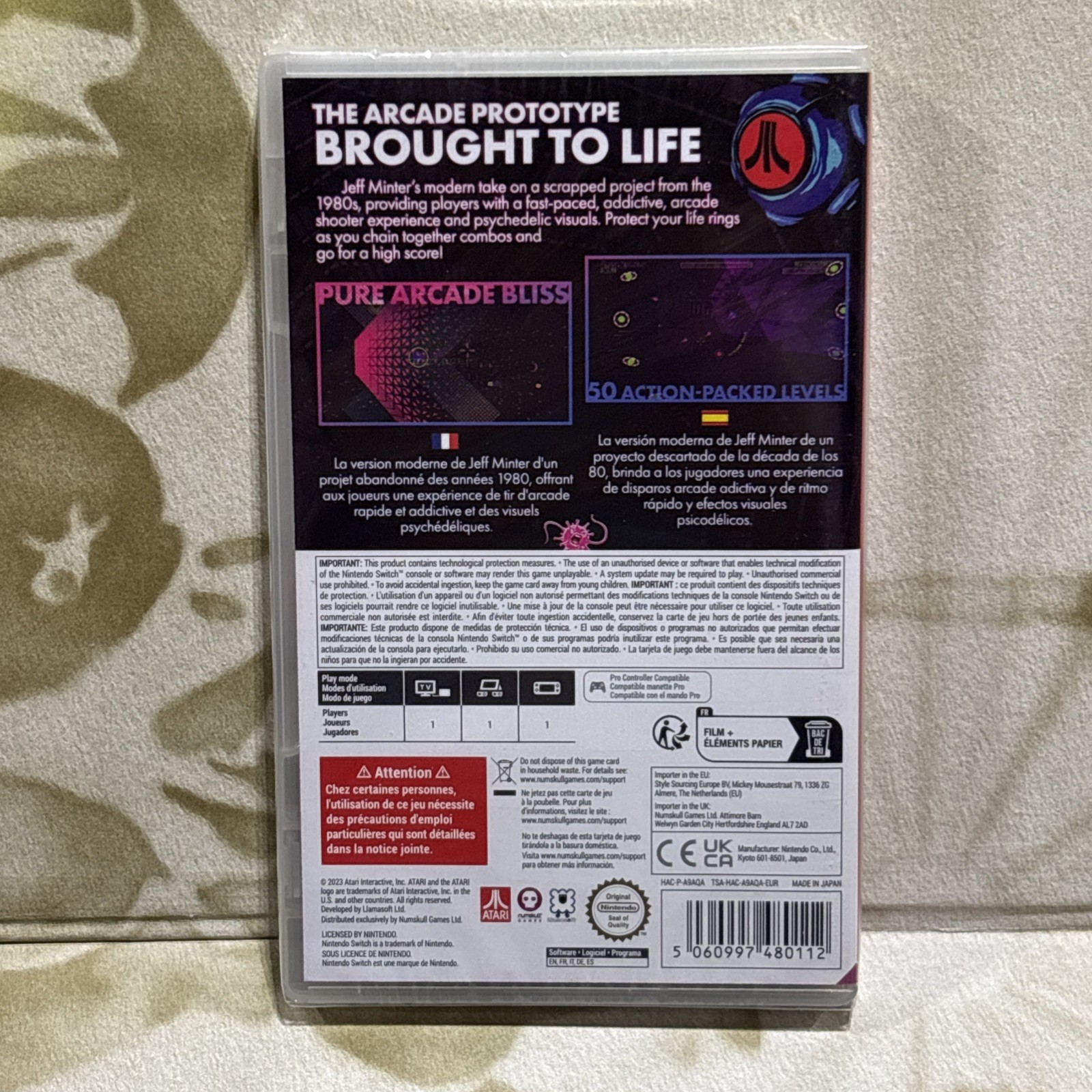 Akka Arrh #181 – Brand New & Sealed – Nintendo Switch