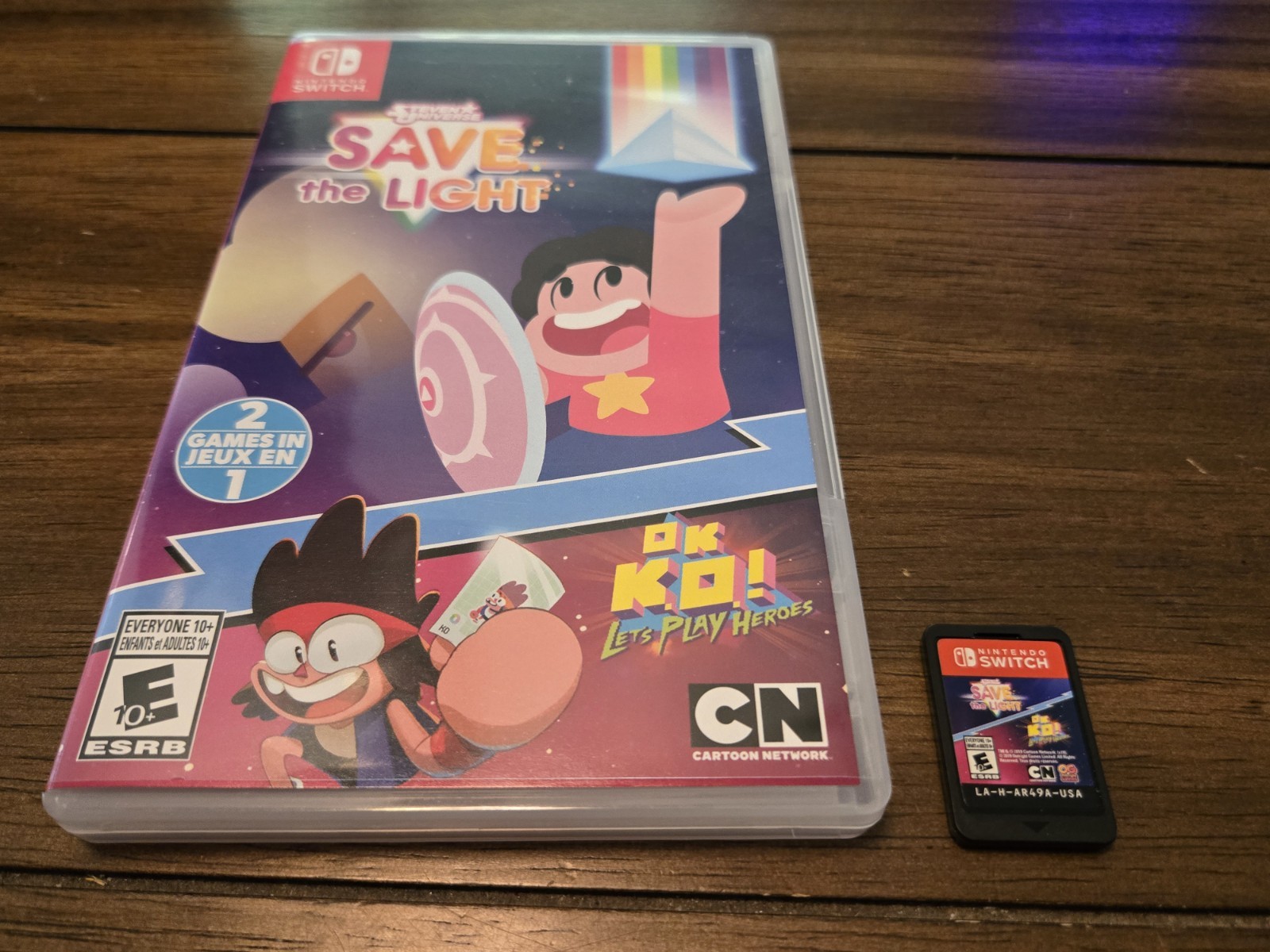 Steven Universe: Save the Light/OK K.O.! Let’s Play Heroes Switch Game Excellent