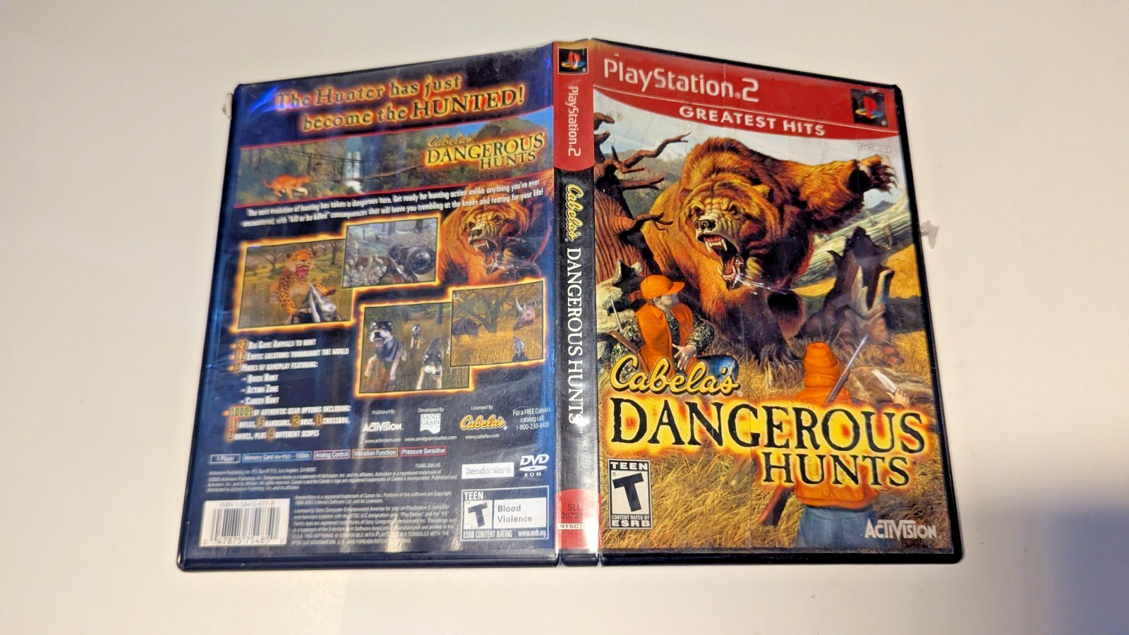 Cabela’s Hunting Game Bundle Lot Sony PlayStation 2 PS2 – Resurfaced Tested
