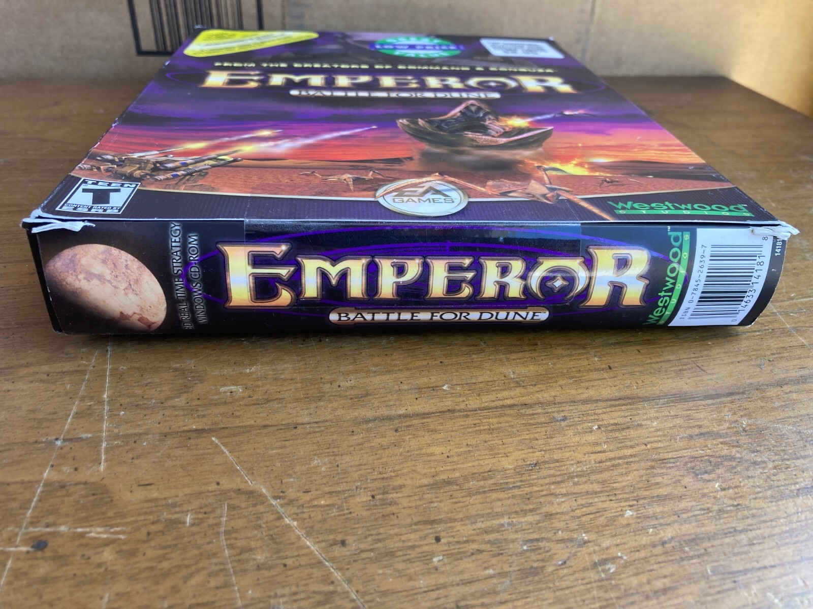 Emperor Battle for Dune PC CD Game Electronic Arts. BIG BOX! New Sealed *READ*