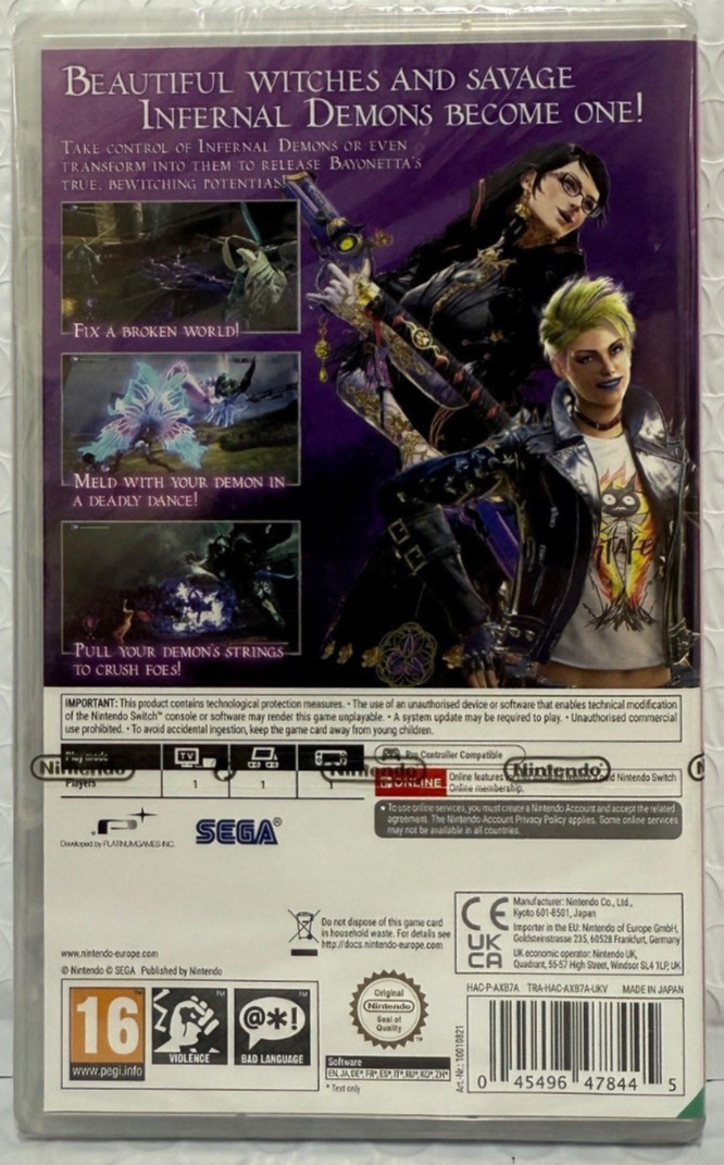 Bayonetta 3 – Nintendo Switch (PEGI)