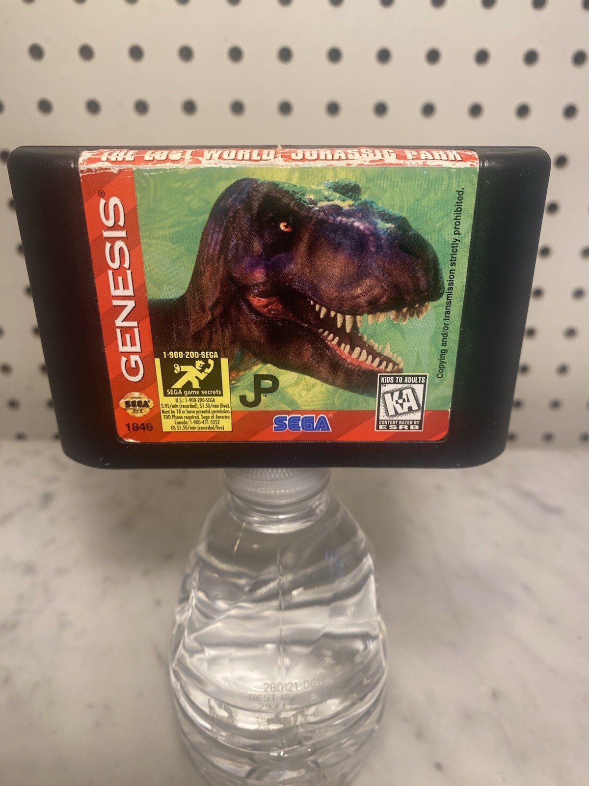 The Lost World: Jurassic Park (Sega Genesis) Cartridge Only. Tested