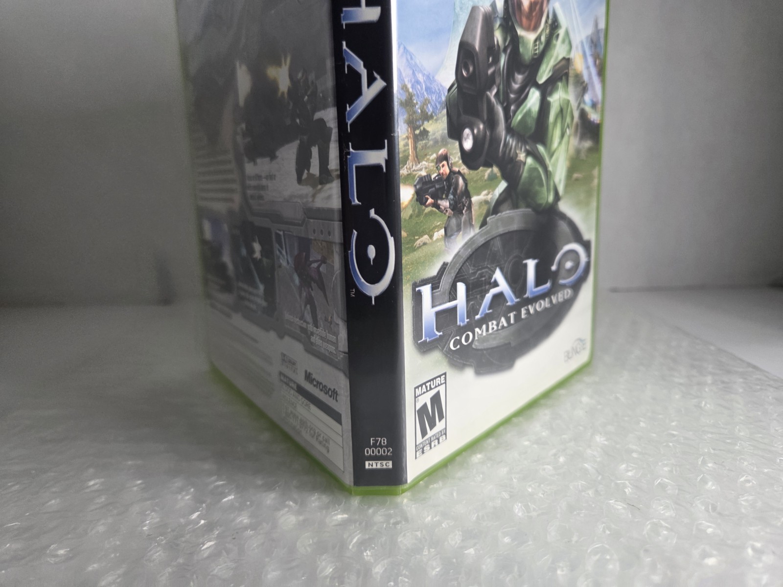 Halo: Combat Evolved Microsoft Xbox Complete In Box CIB Tested Resurfaced Bungie