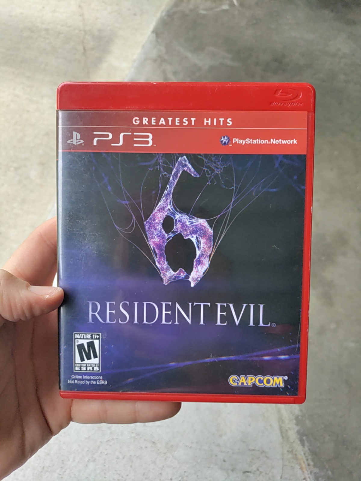 Resident Evil 6 Greatest Hits PlayStation 3 Capcom Mint Disc