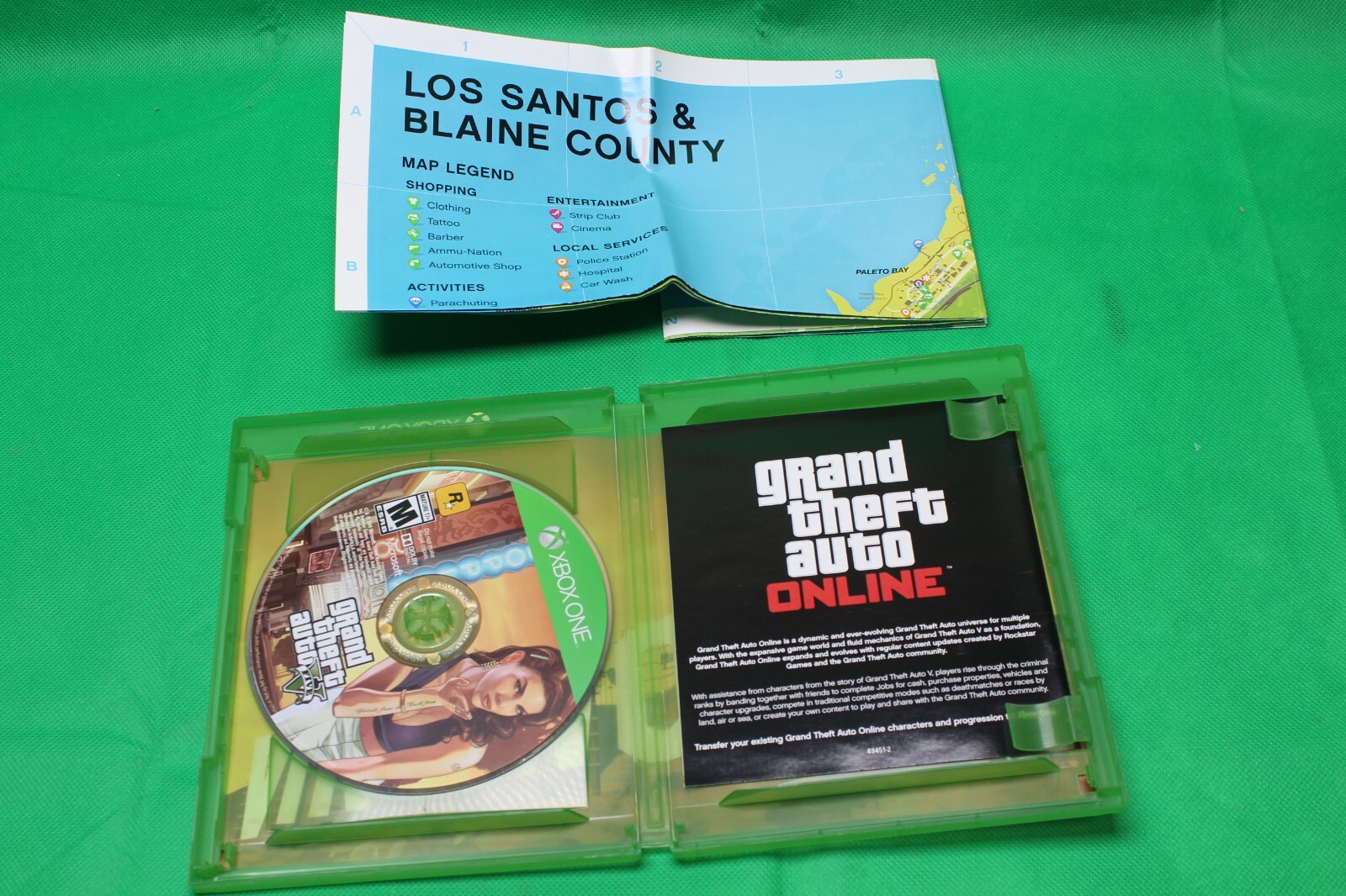 Grand Theft Auto V: Premium Edition – (Microsoft Xbox One) Cleaned and tested