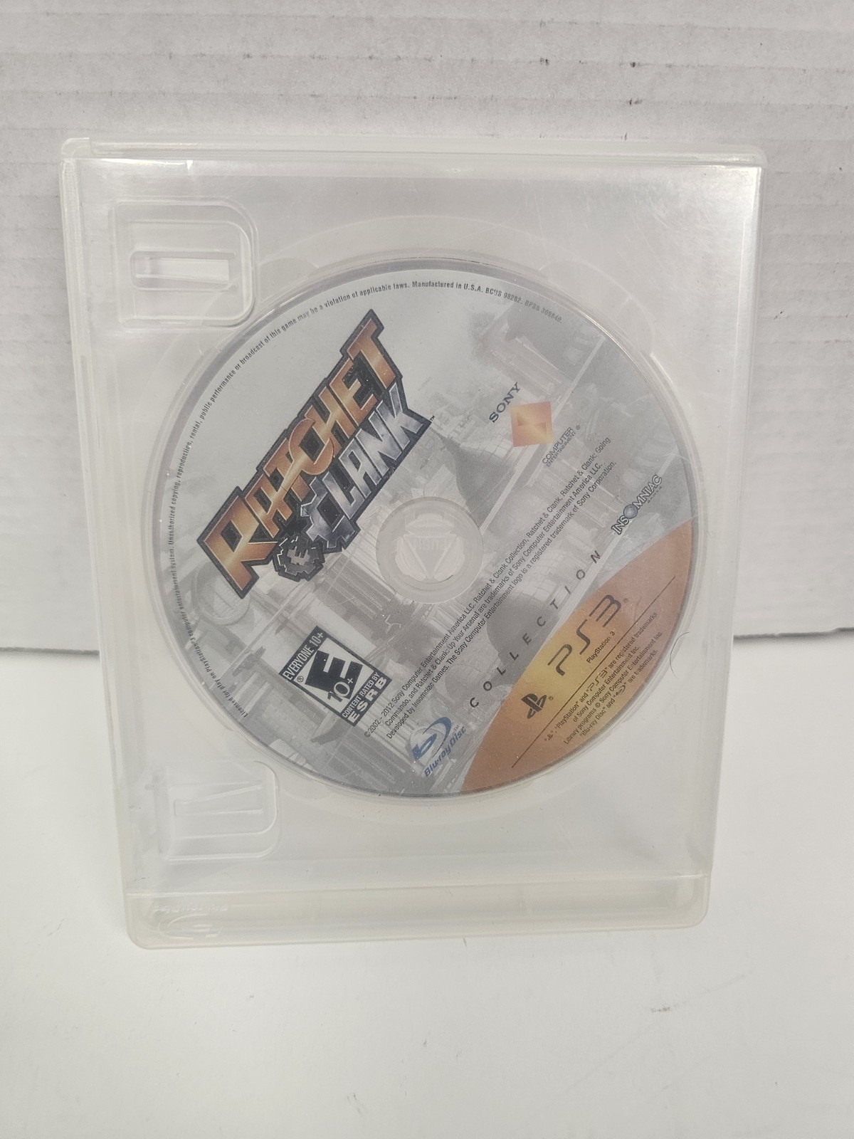 Ratchet & Clank Collection (Sony PlayStation 3, 2012) Disc Only