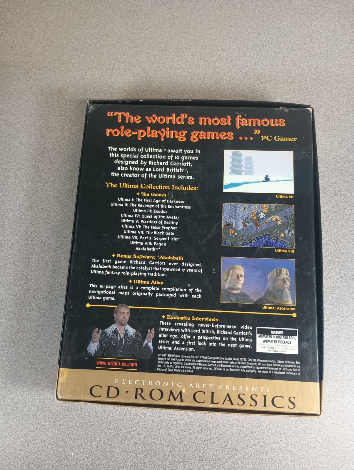 Ultima Collection: Video Game (PC, CD-ROM, 1997)