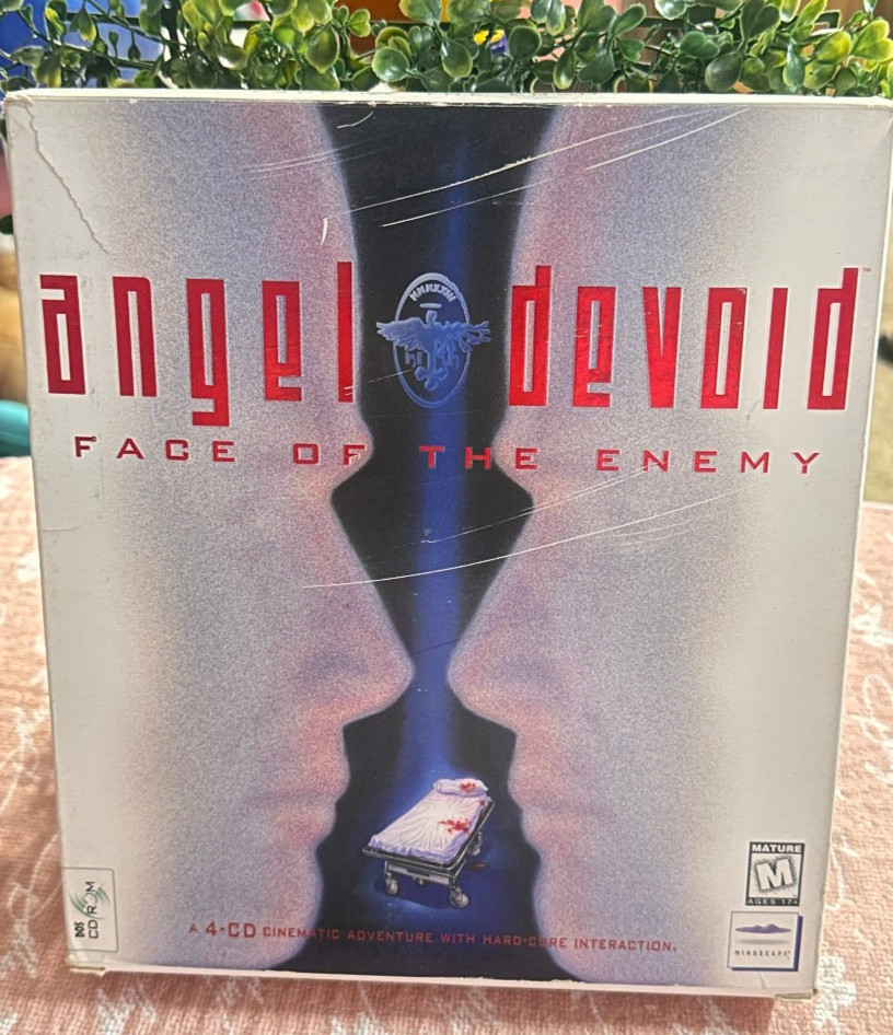 Angel Devoid (PC CD US) 1st person FMV Adventure *Mindscape” Big Box Complete